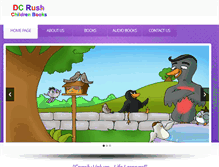 Tablet Screenshot of dcrushbooks.com